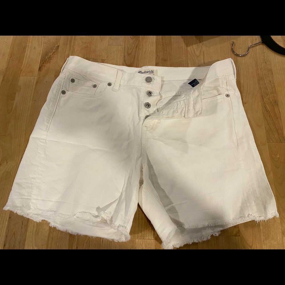 Madewell High Wasted Jean Shorts